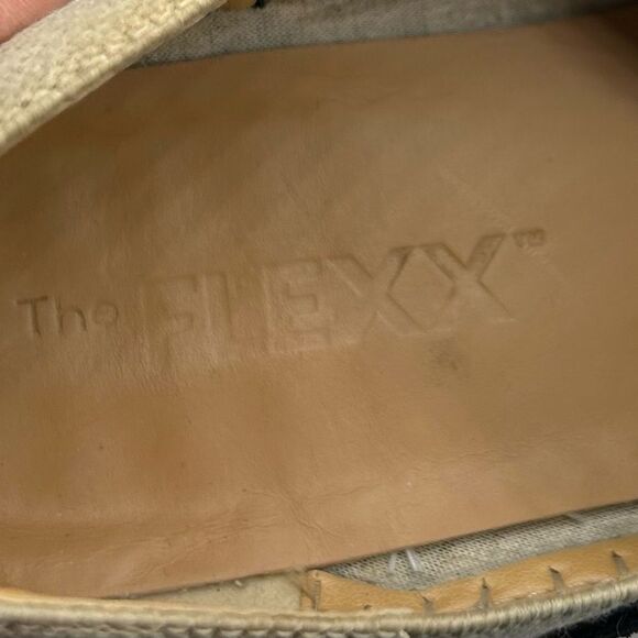 The Flexx Nomad Suede Espadrille Slip On Size 9.5 - Picture 12 of 12